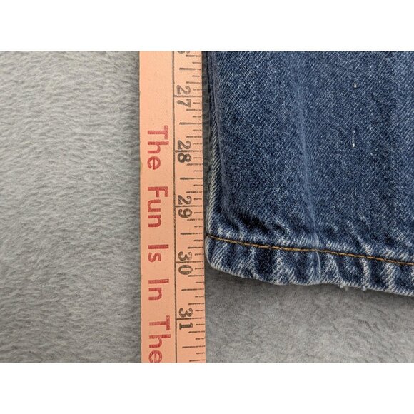 Vintage Levis 505 Jeans Mens 36x30 Blue Regular Fit Straight Leg Medium Wash 90s - Picture 7 of 15